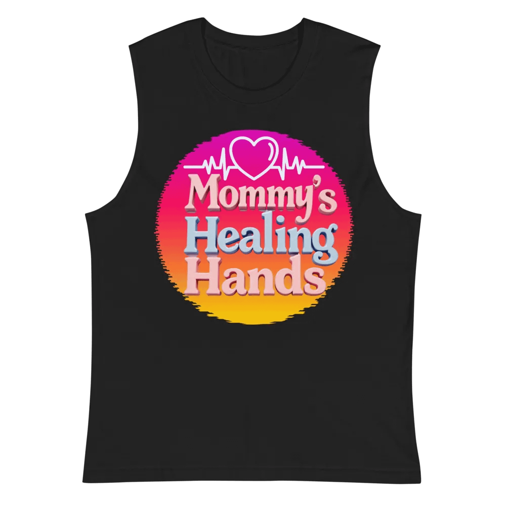 Mommy's Healing Heartbeat Muscle Tank product image (3)