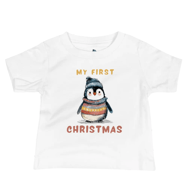 My First Christmas baby tee product image (1)