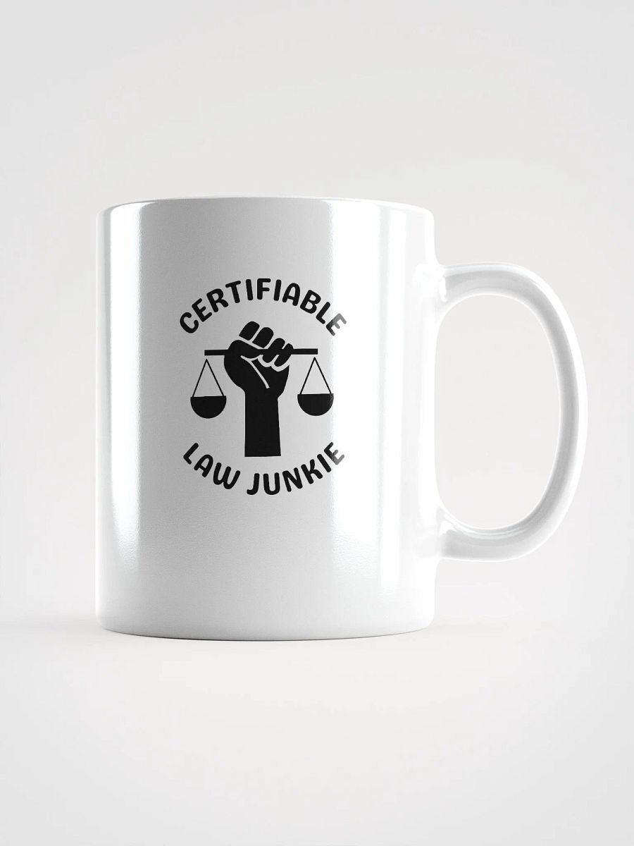 Certifiable Law Junkie Coffee Mug product image (2)