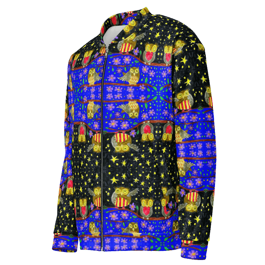 Starry Owl All-Over Bomber Jacket product image (7)