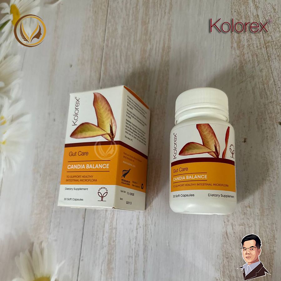 Viên uống điều trị nấm candida, nấm ngứa vùng kín viêm âm đạo Kolorex Candida Balance (30 viên) product image (8)