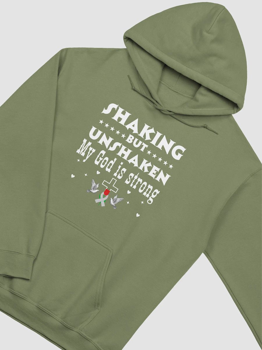 Shaking But Unshaken, My God Is Strong Parkinson Gildan Hoodie product image (9)