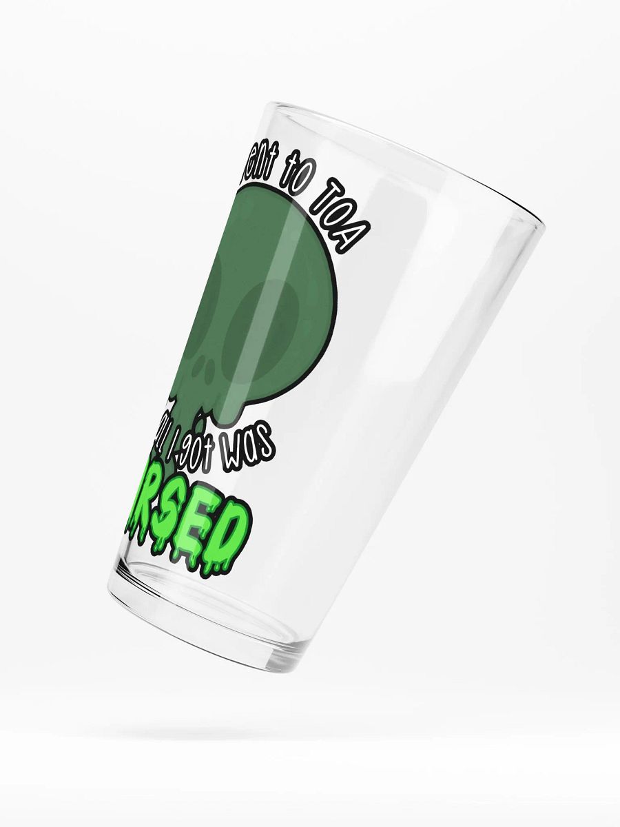 All I Got Was Cursed - Evoker - Pint Glass product image (5)