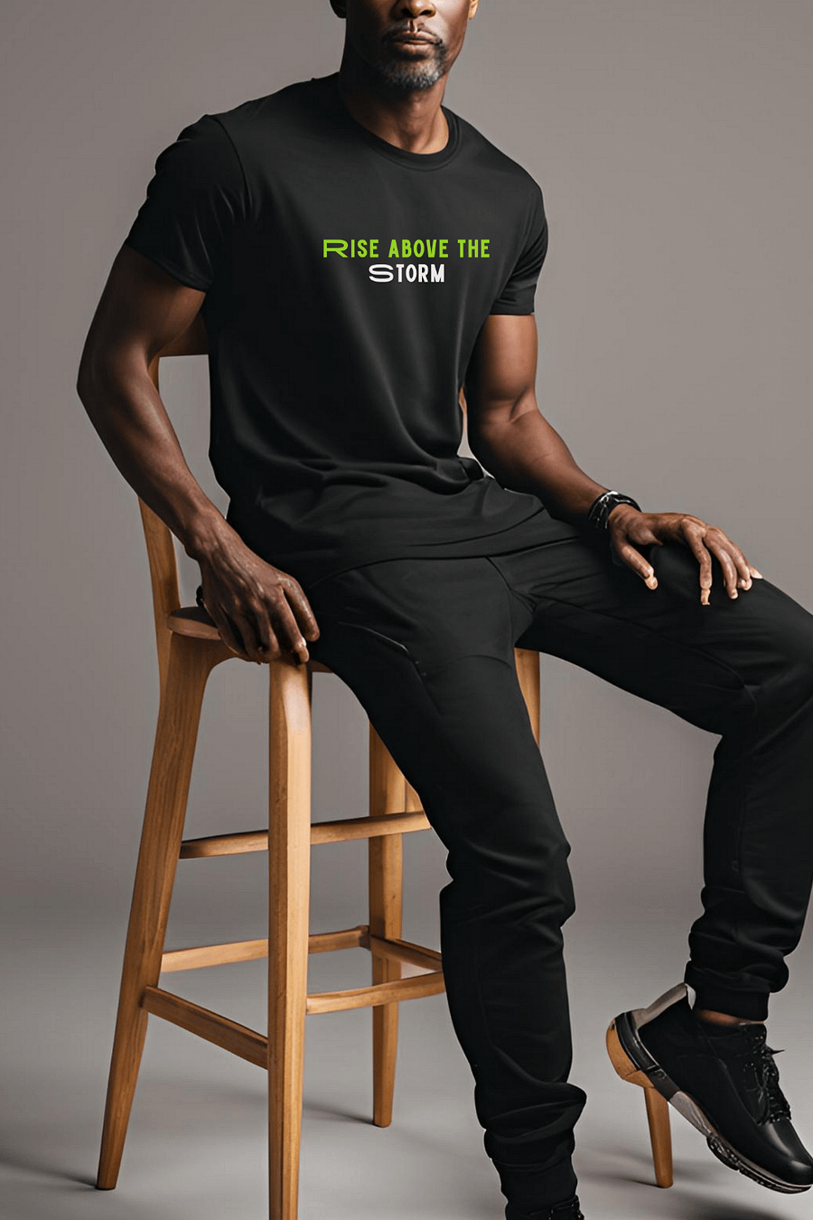 Rise Above the Storm Unisex Premium Tee product image (3)