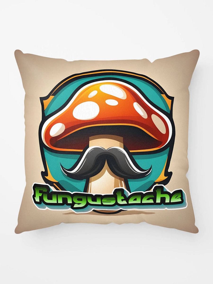 Fungustache All-Over Print Pillow product image (5)