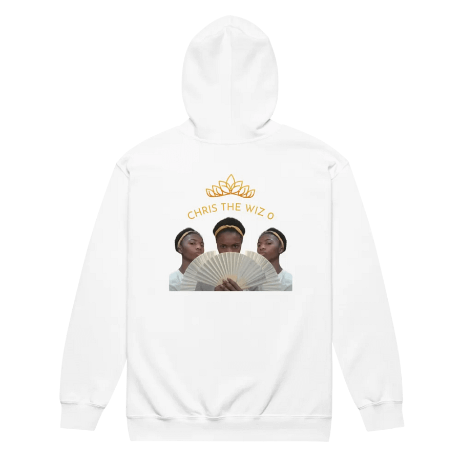 Love & Heartbreak White Zipper Hoodie product image (2)