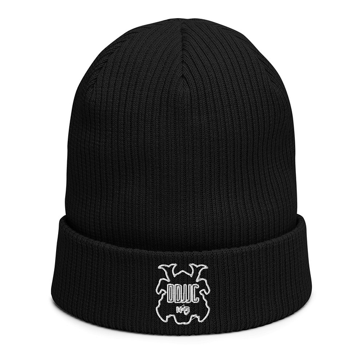 Death Dealers - Silhouette Logo (Black And White) Ribbed Beanie product image (2)