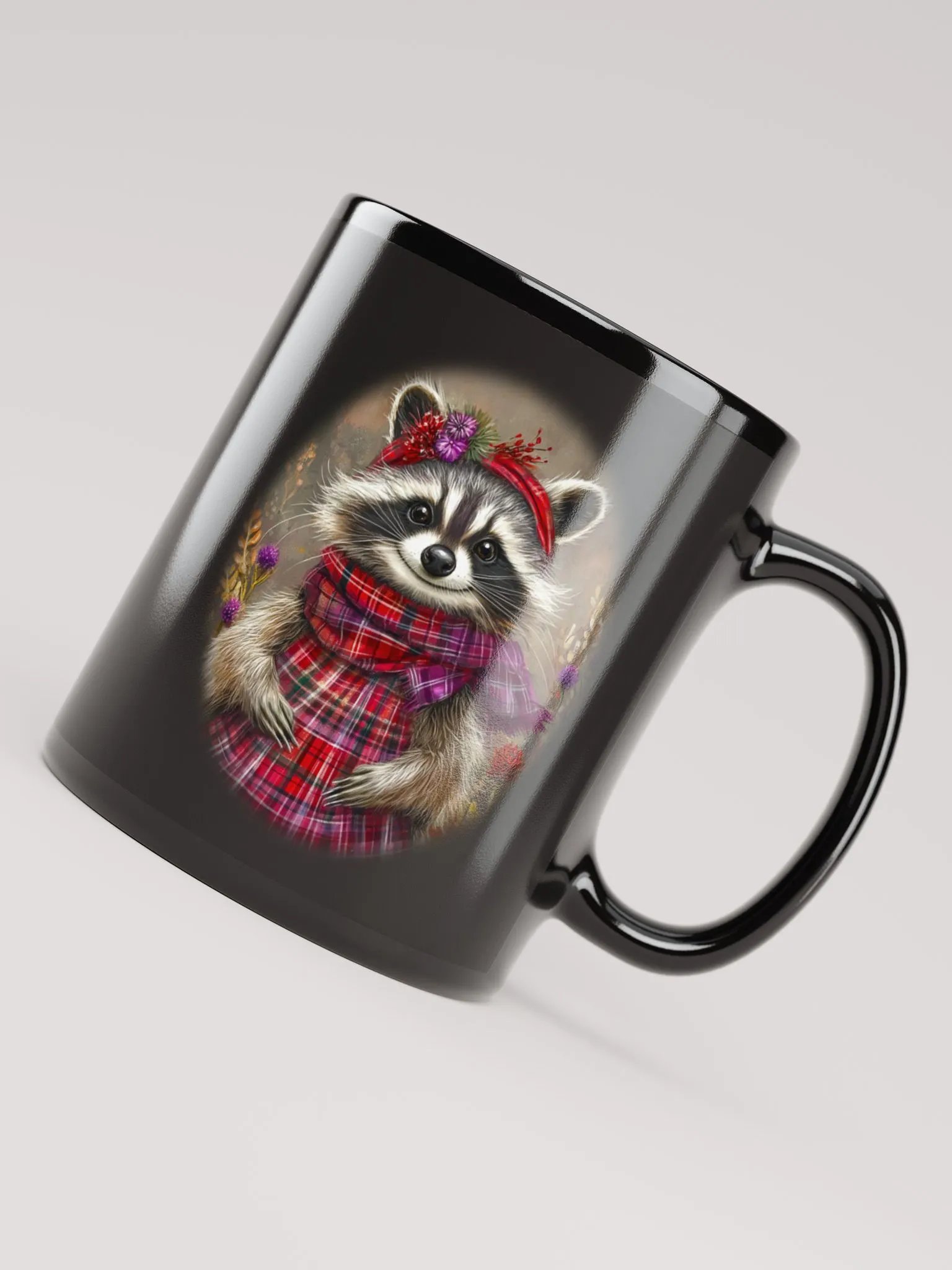Whimsical Raccoon Mug product image (4)