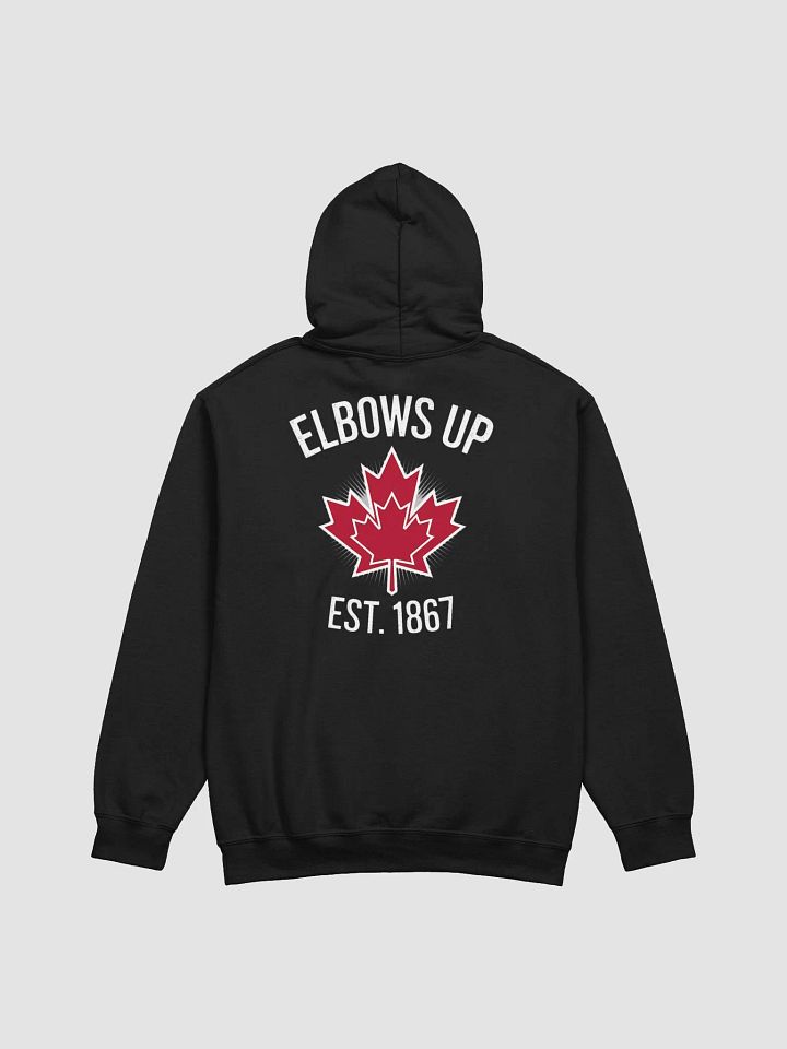 Elbows Up Canada Est. 1867 Hoodie – Proud Canadian product image (1)