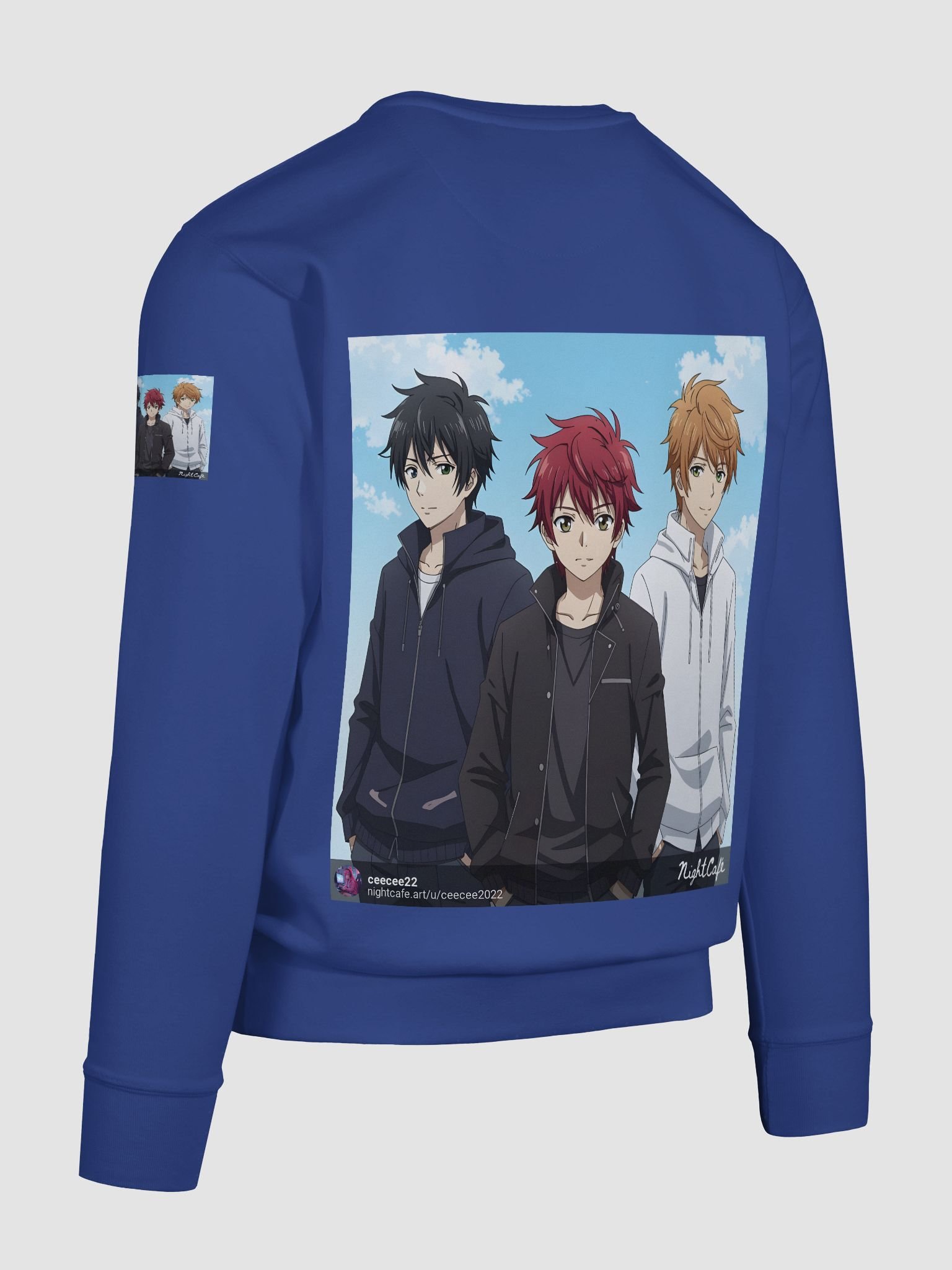 Anime Trio Skyline Sweatshirt product image (12)