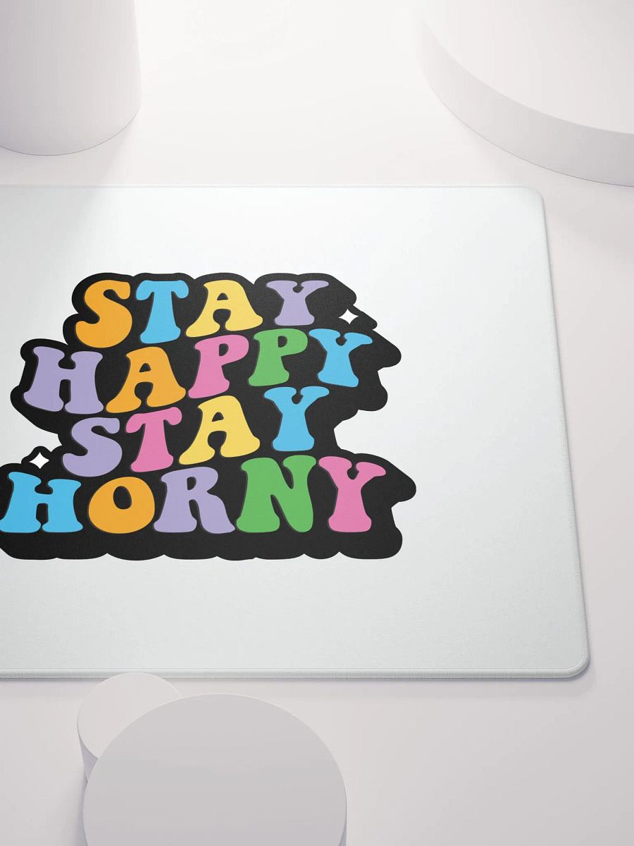 Stay Happy Gaming mouse pad product image (5)