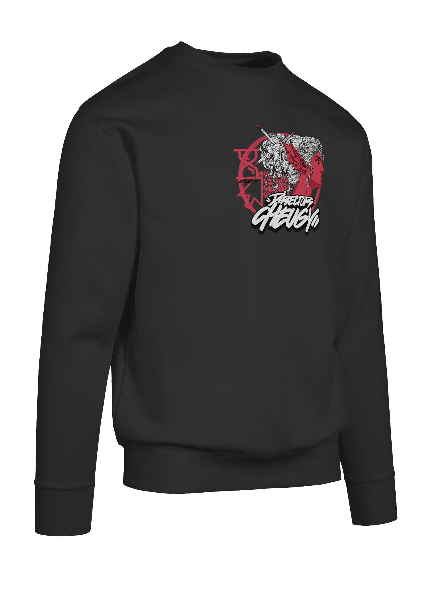 Bustin Crew Neck Sweatshirt (Red) product image (1)