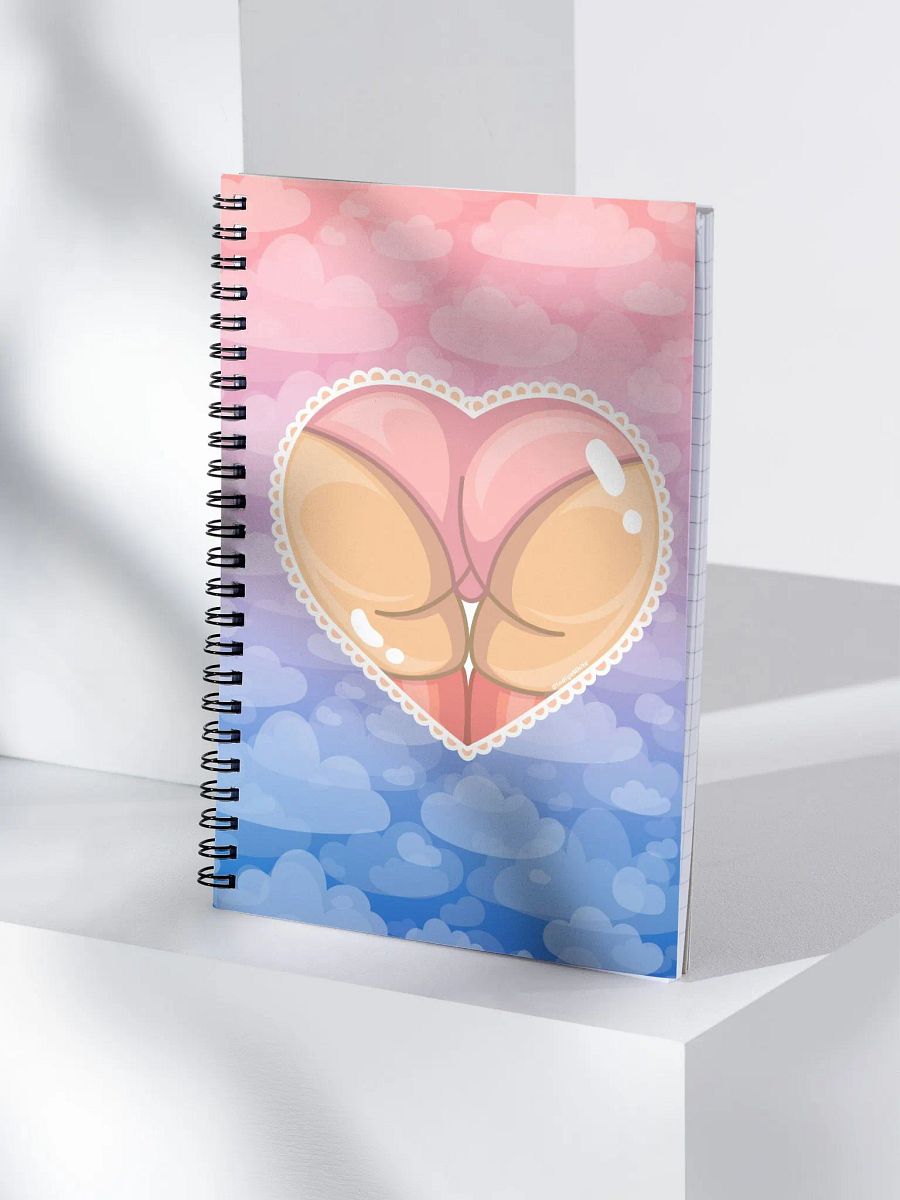 Pink Heart Booty Notebook product image (3)