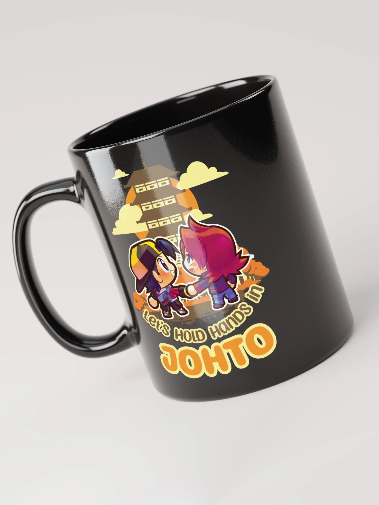 Let's Hold Hands in J - Mug (Black) product image (7)