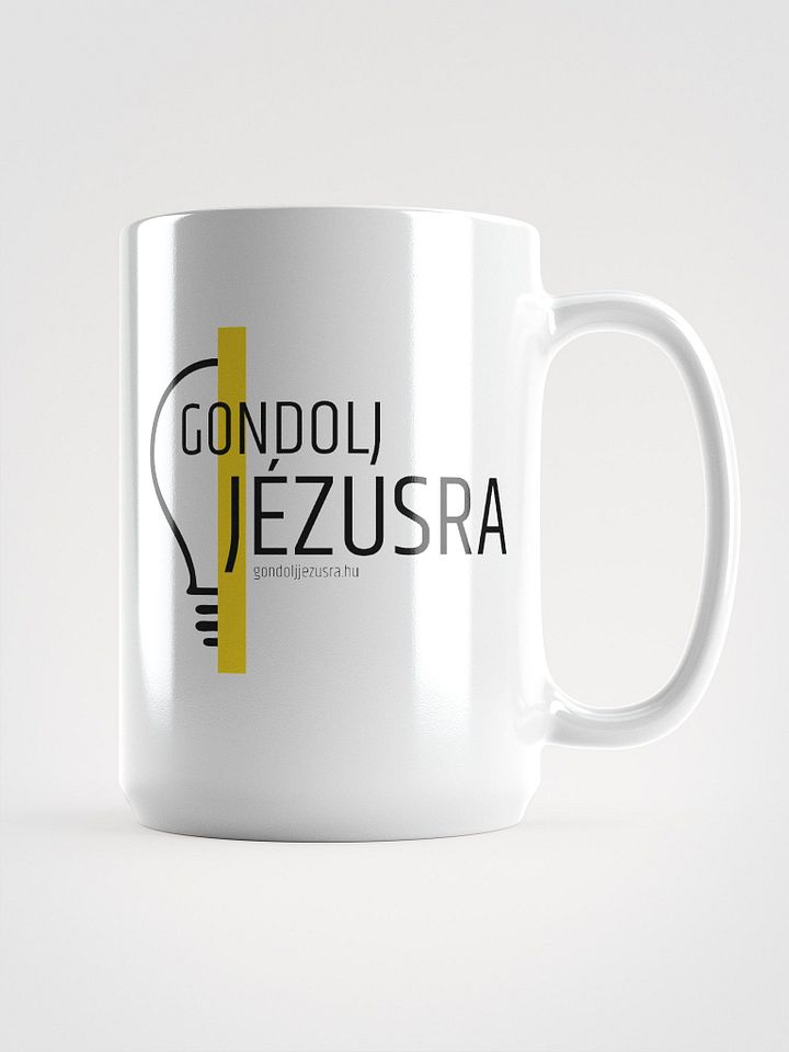 Hungarian Gondolj Jézusra Mug product image (1)