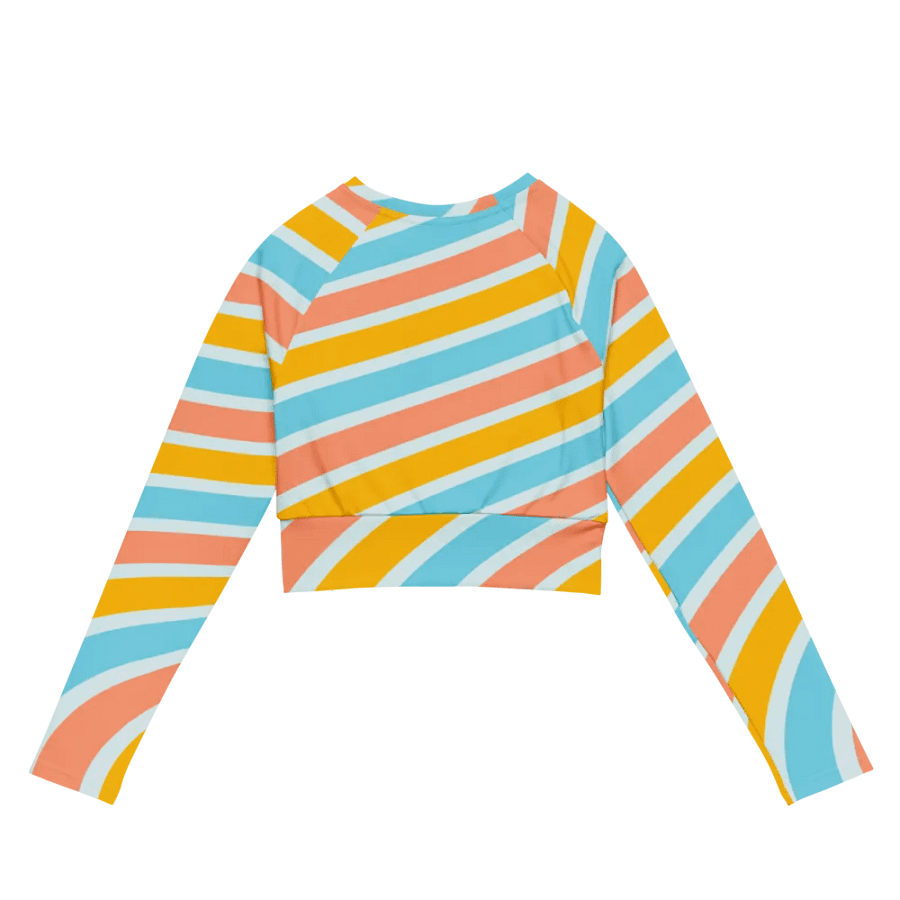 WHITE SKI MASK STRIPED CROP product image (7)