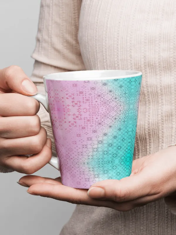 Symmetry Serenity Latte Mug product image (1)
