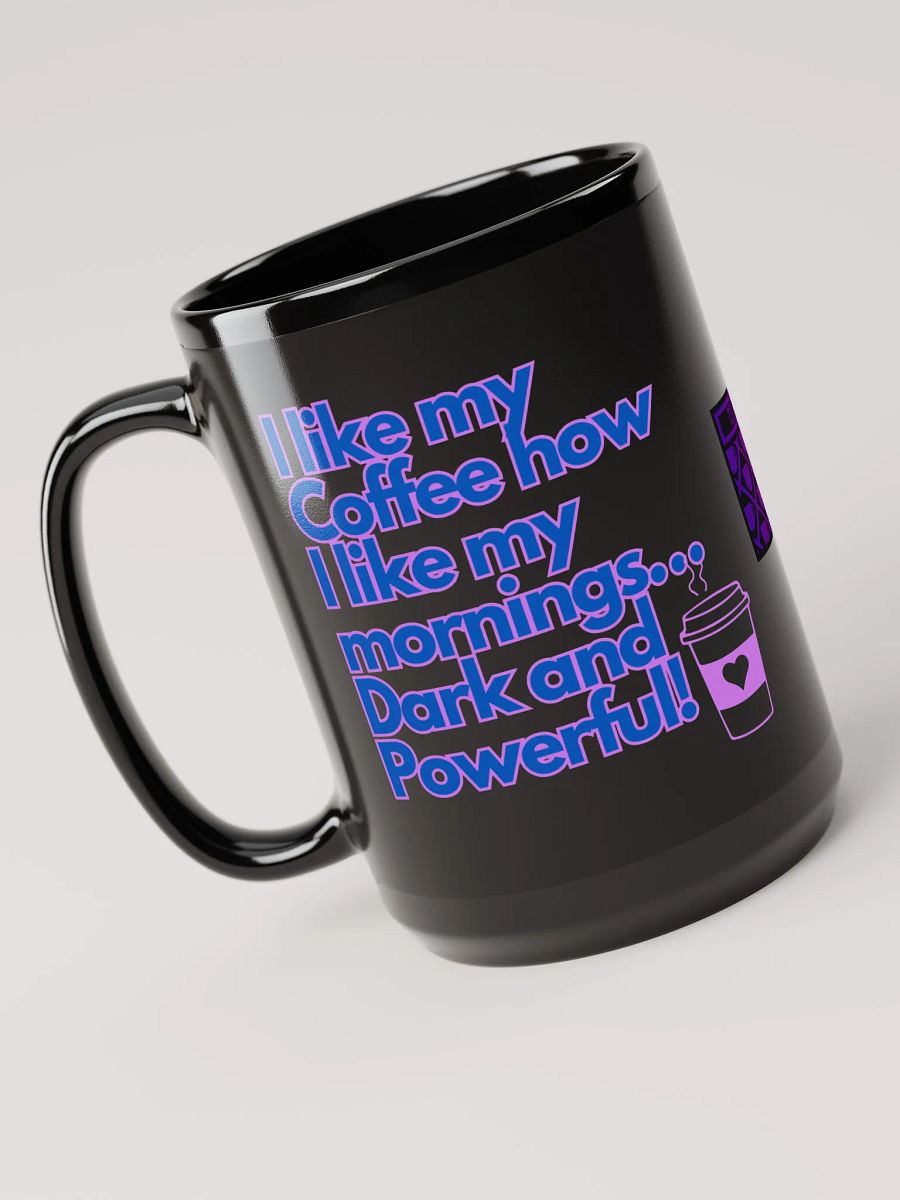 Cellar 8T Coffee - Powerful - Gloss Black Mug product image (3)