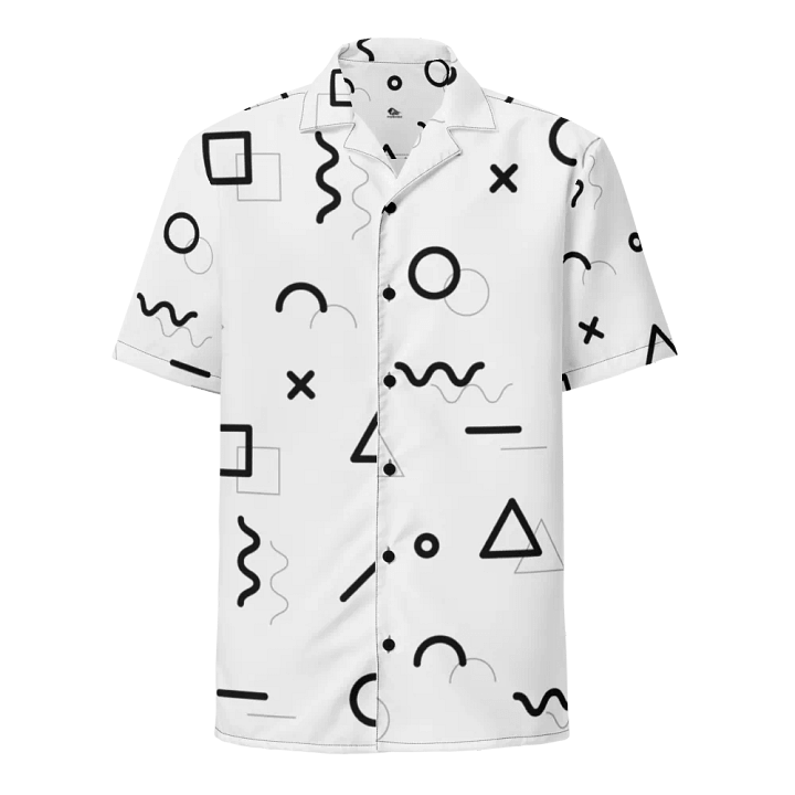 Minimalist Mosaic Breeze Hawaiian Shirt product image (1)