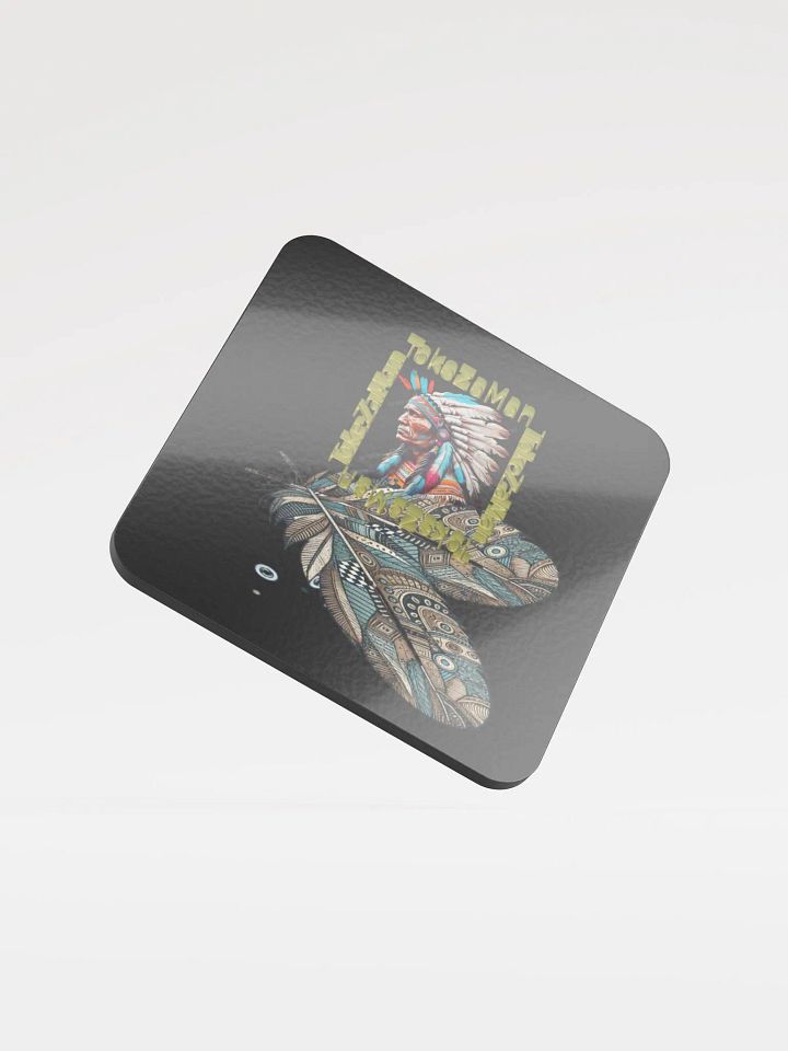 ZAman Glossed Cork Coaster product image (1)