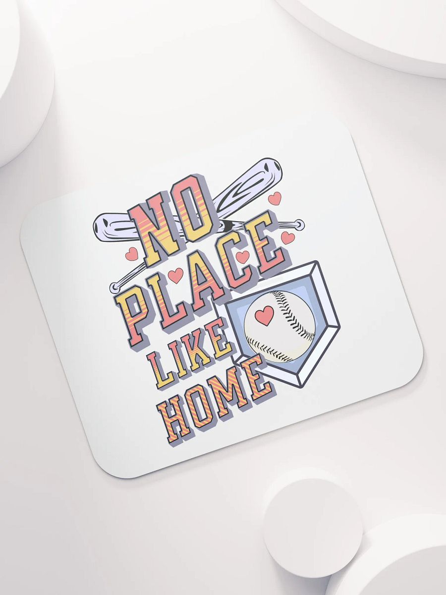 No Place Like Home Baseball Run Hearts Mouse Pad product image (5)