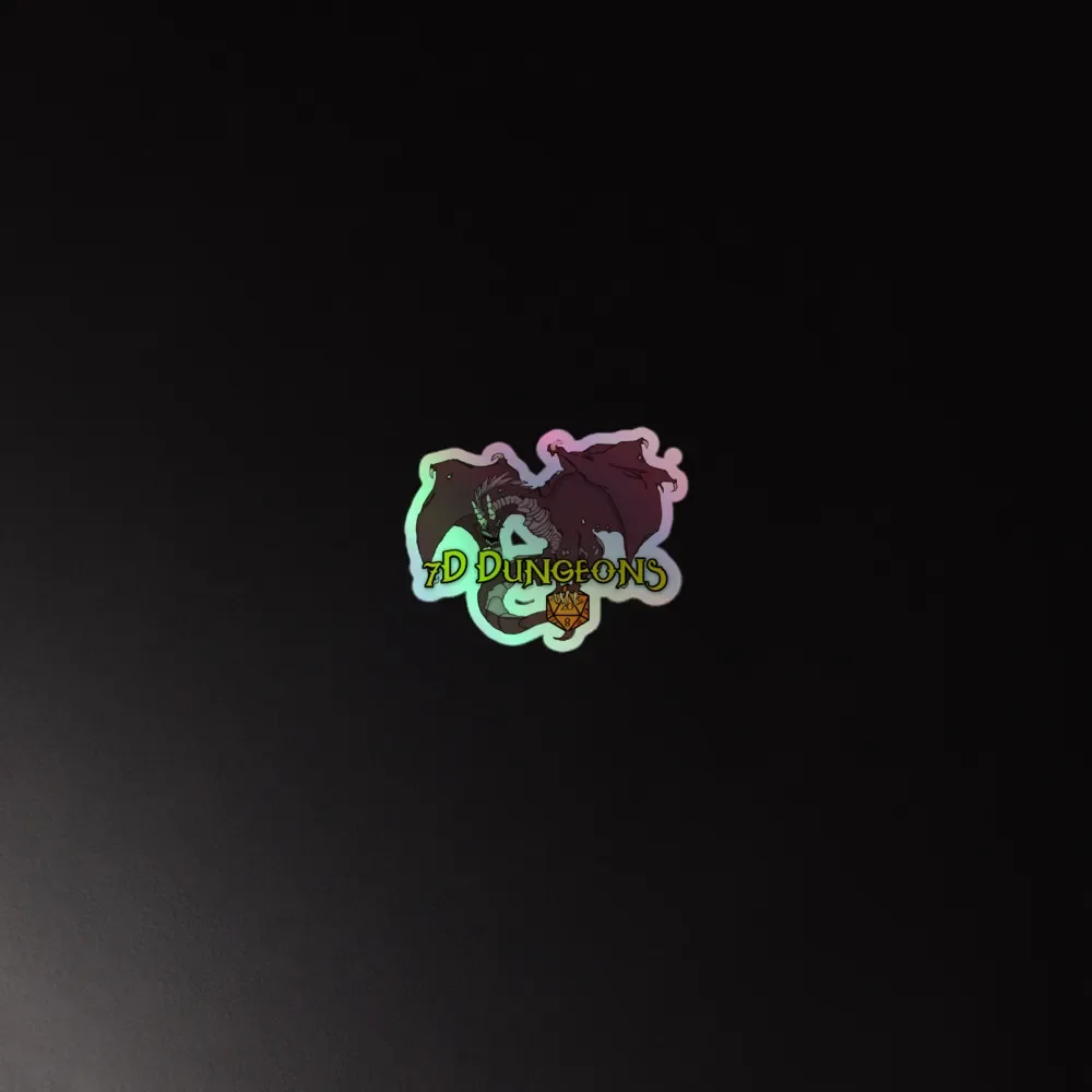Dragon Holographic Sticker product image (4)
