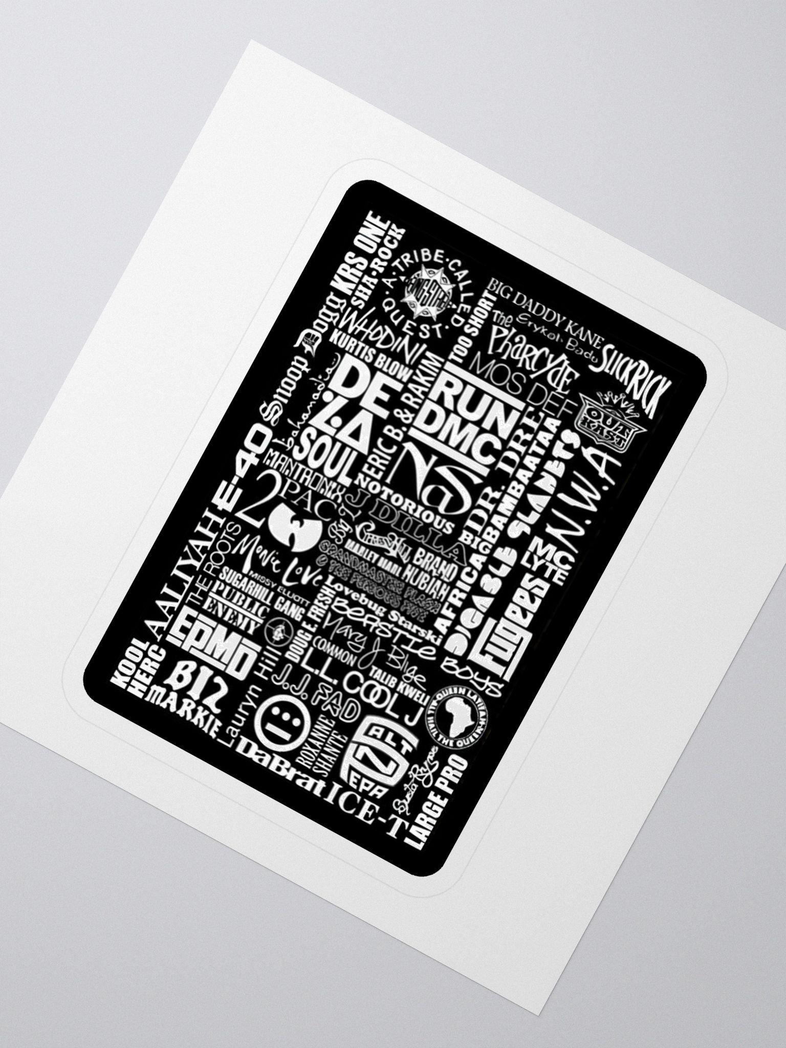 Hip-Hop Legends Sticker Set product image (2)