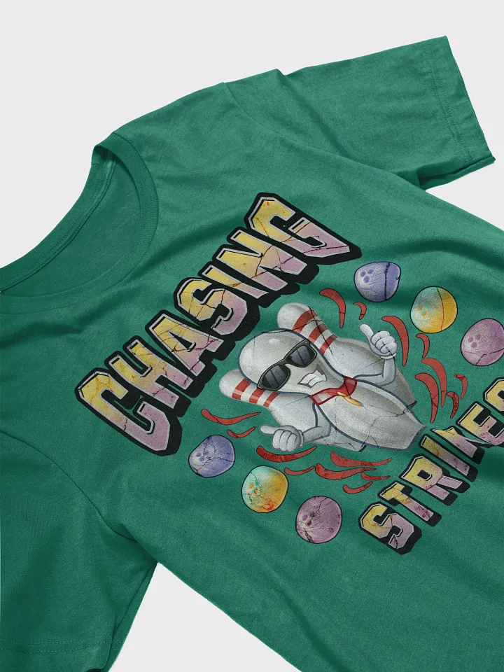 Chasing Strikes Bowling Pin T-Shirt product image (26)