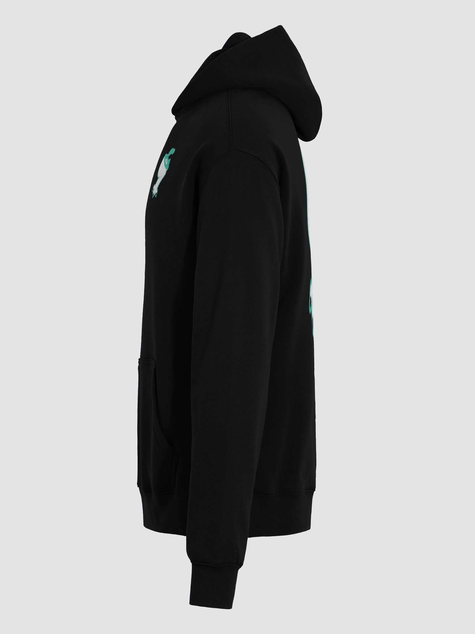 Leg cut Slime Unisex (Oversized Hoodie) product image (21)