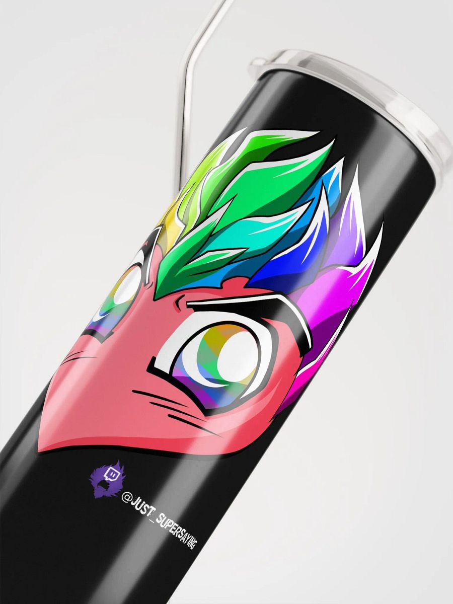 Rainbow Heart Tumbler - Black product image (5)