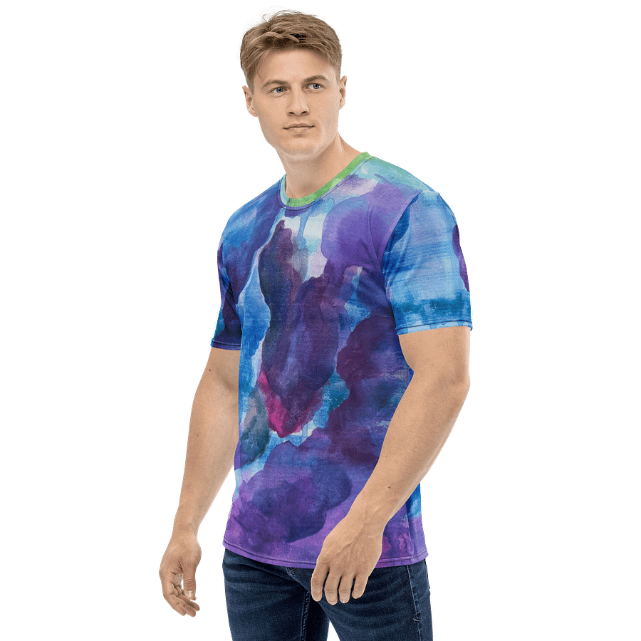 Bluesy Watercolor Shirt product image (3)