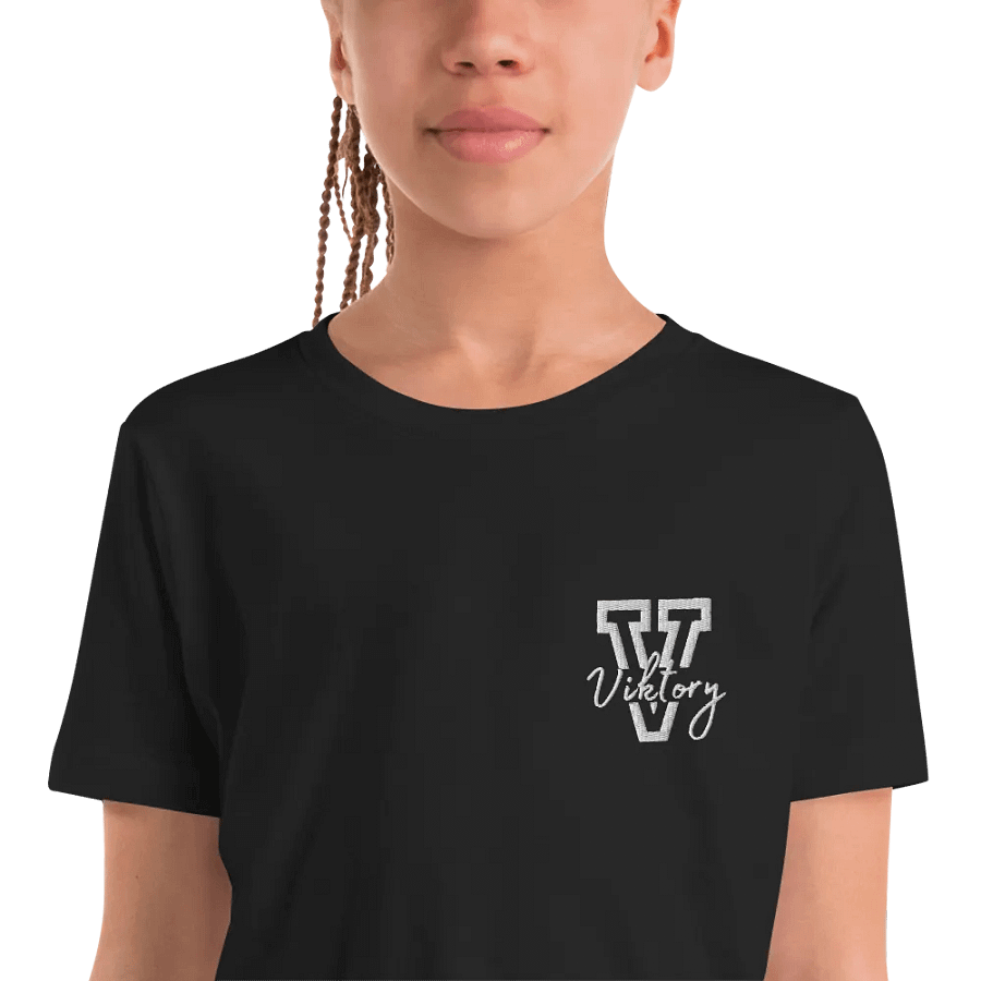 Kids Shirt Black (white logo) product image (10)