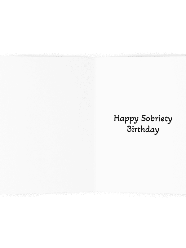 Heartfelt Sobriety Celebration Card product image (8)