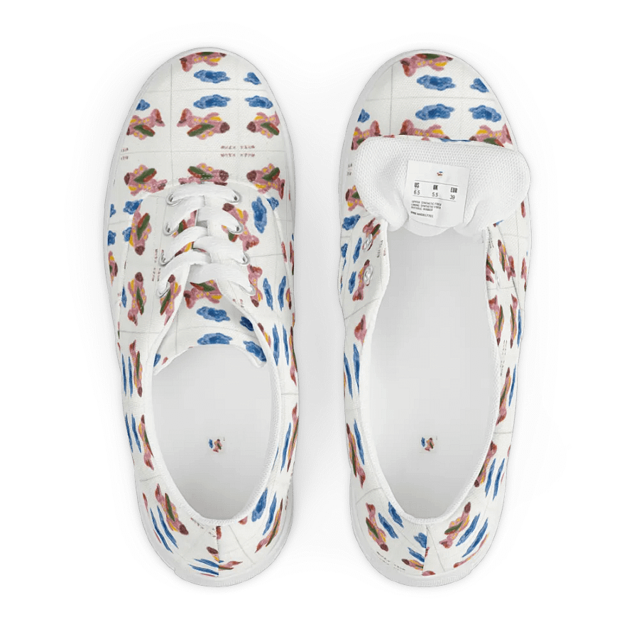 Kid Airplanes (Women's Lace-Up Canvas Shoes) product image (5)