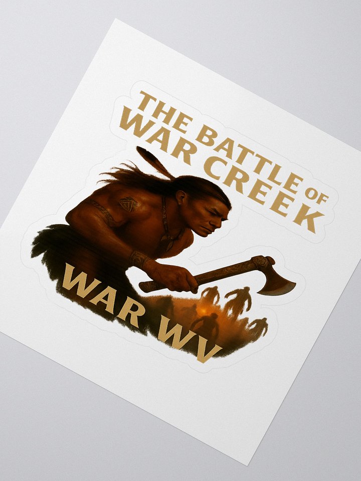 War Creek Warrior Kiss Cut Stickers product image (2)