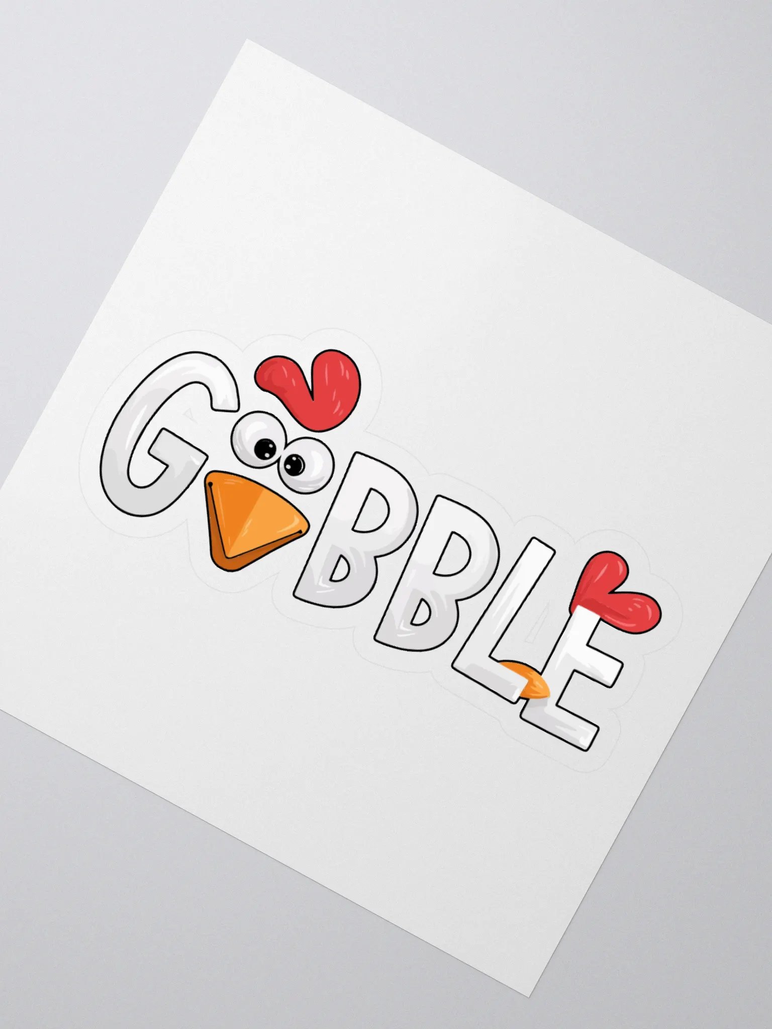 Gobble Up Fun with Kiss Cut Stickers product image (2)