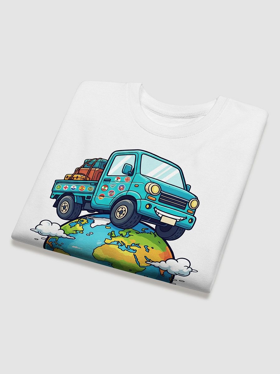 'World at your fingertips' Kei Truck Sweatshirt product image (4)
