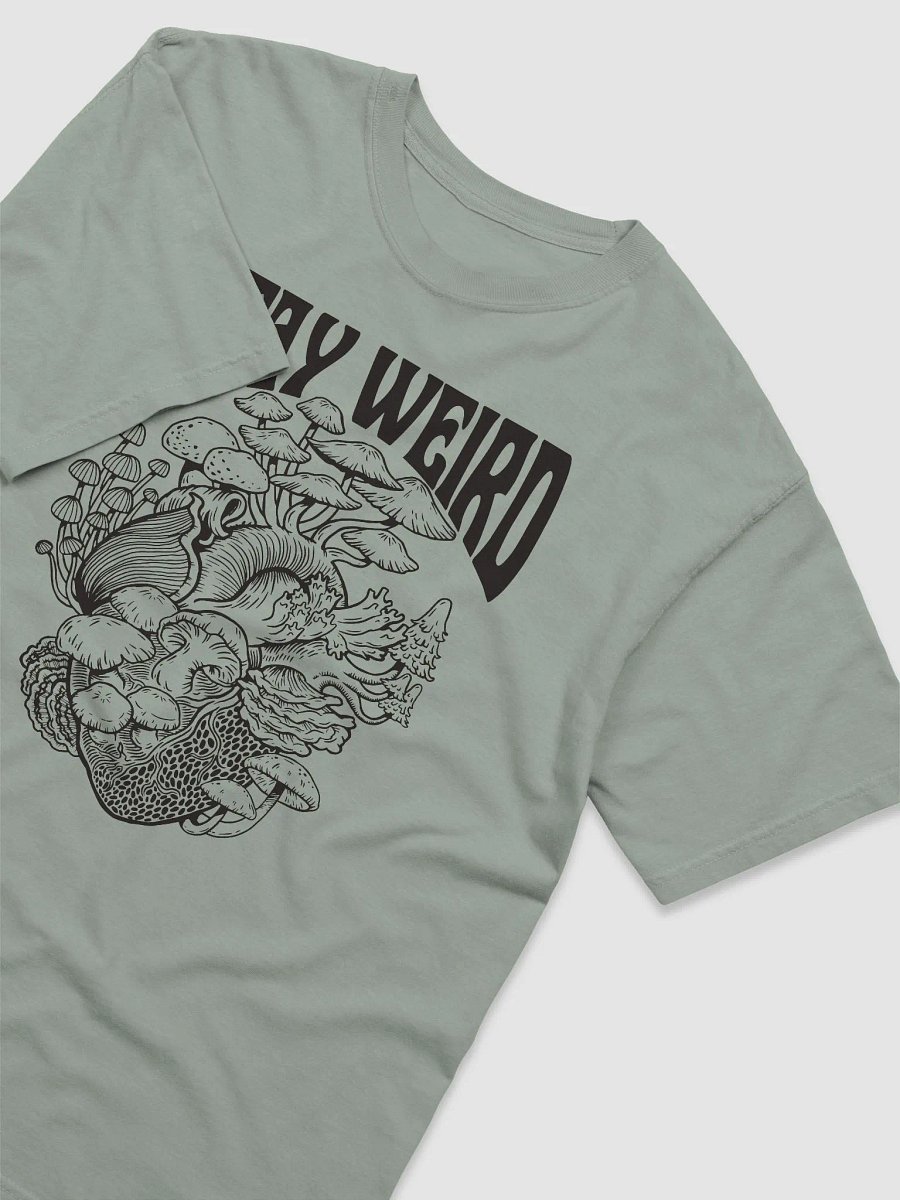 Stay Weird Tee | Cottagecore, Fairycore, Forestcore, and Goblincore T-Shirt for Mushroom Lovers product image (3)