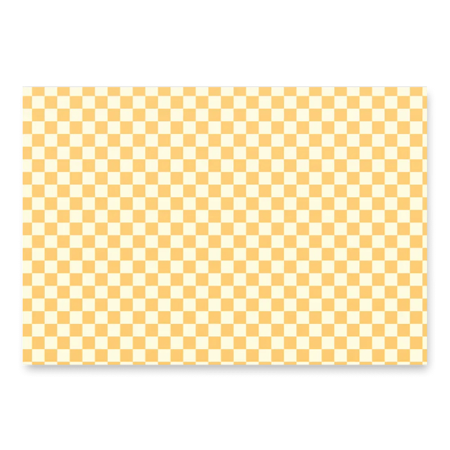 Yellow Check - Wrapping Paper product image (3)