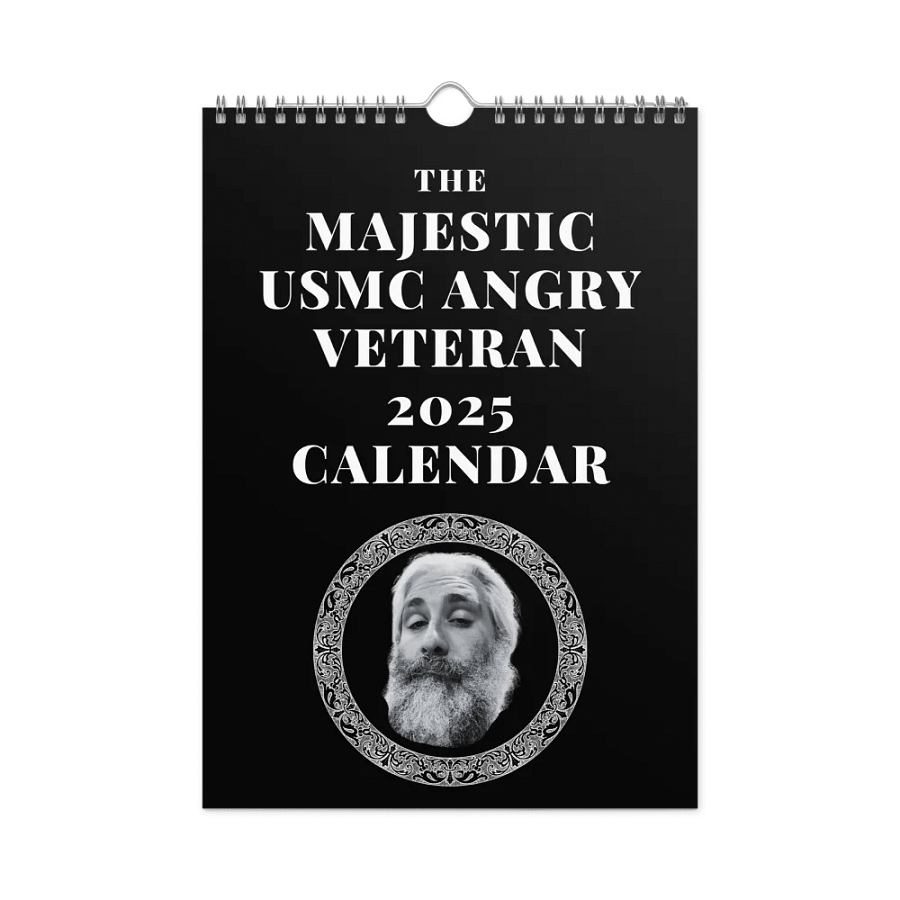 The Majestic USMC Angry Veteran 2025 Calendar product image (3)