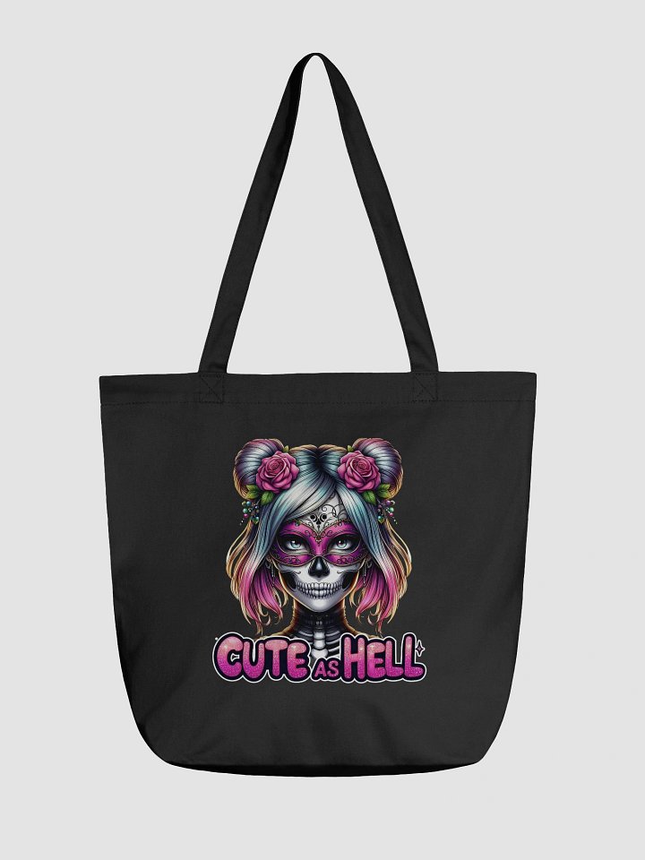 Cute as Hell Skull Tote Bag product image (1)