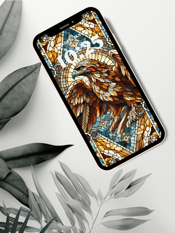 Hogwarts Houses Mosaic Style Harry Potter Phone Wallpaper Bundle I 4K Quality Bundle product image (6)