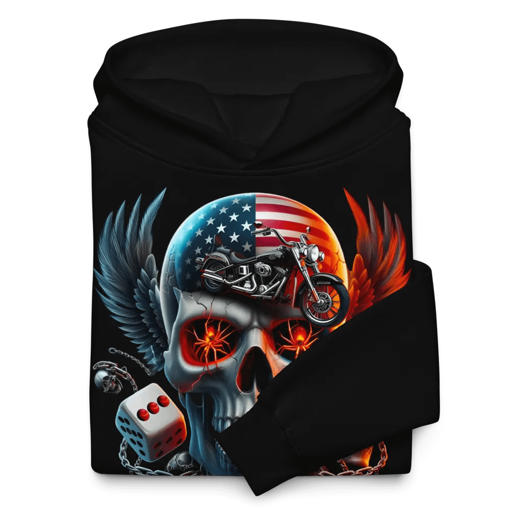 Patriotic Reaper Oversized Hoodie #23 product image (10)