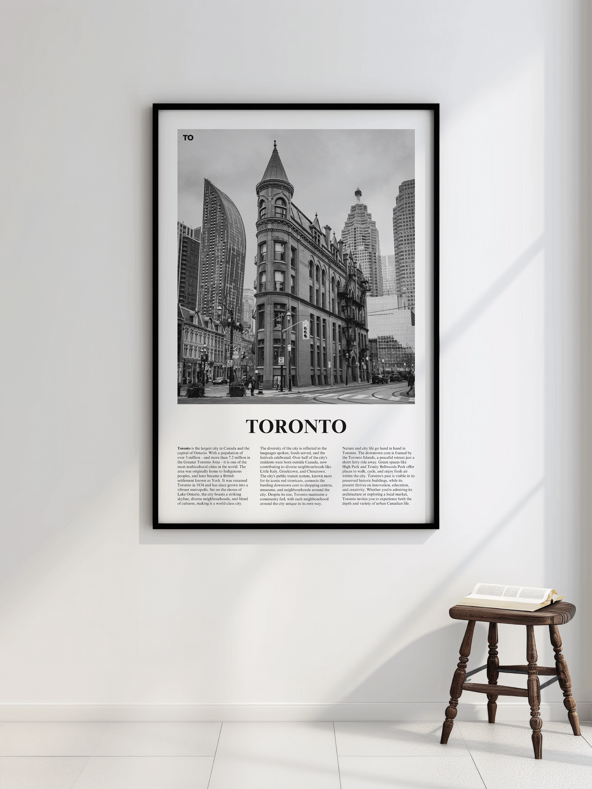 Toronto 05 Newspaper Poster | Framed product image (17)