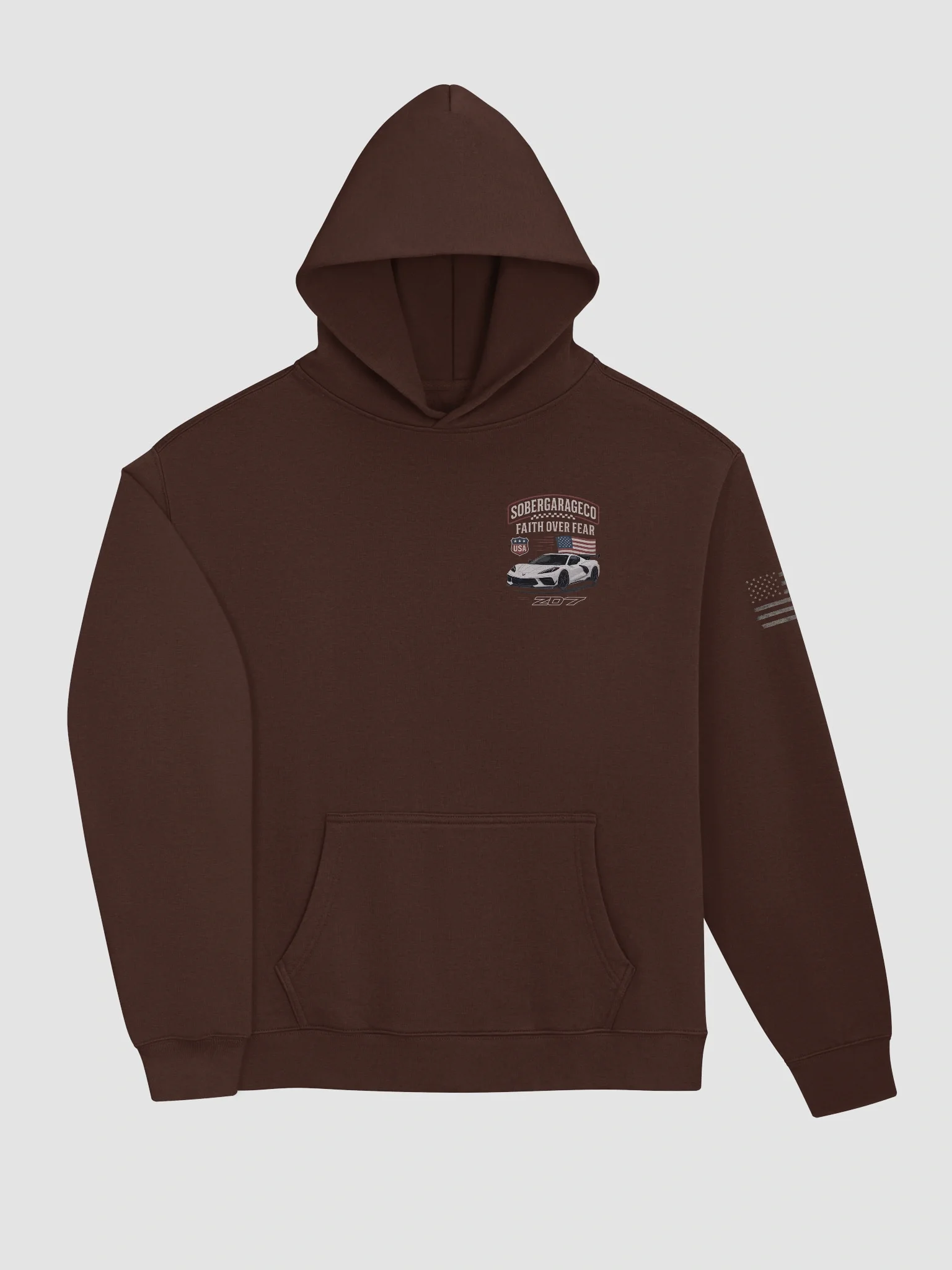 ZO7 C8 Corvette Sober Garage CO Hoodie product image (20)