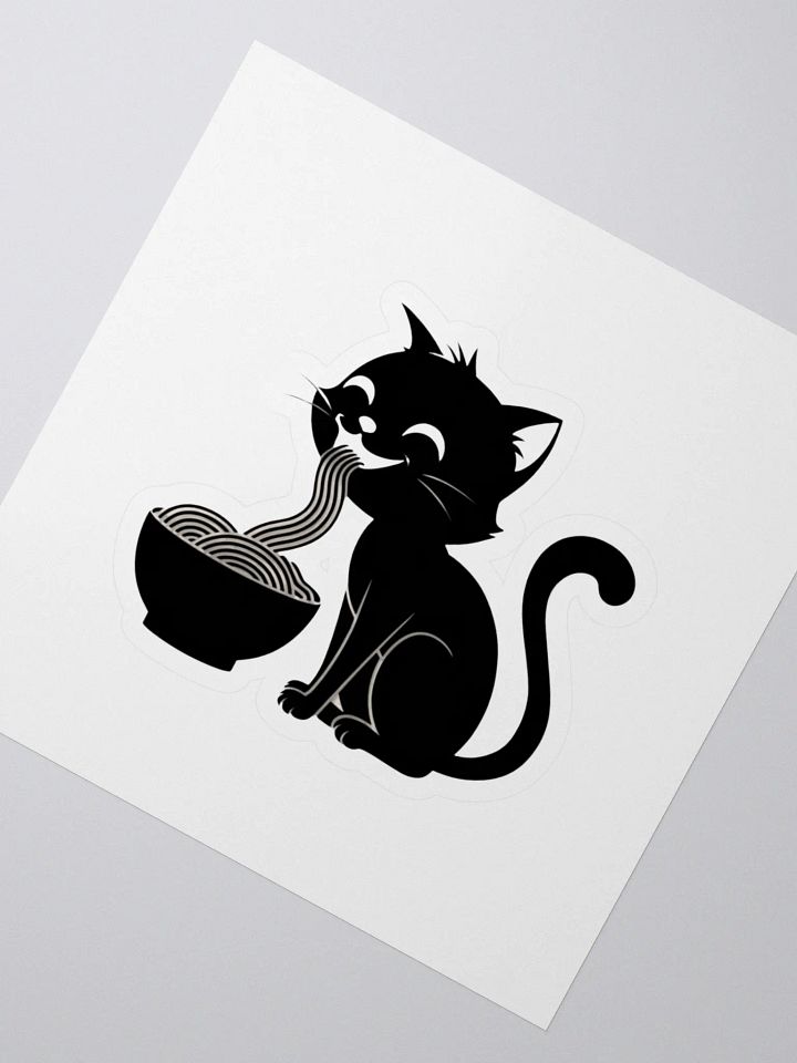 Meow Mein Delight Stickers product image (2)
