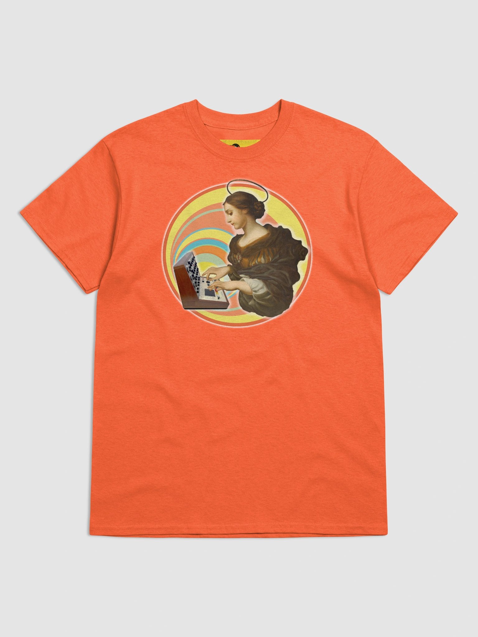 St Synthi Cecilia, The Putney (VCS 3) by Frank Fonik, Techno EDM Unisex t-shirt product image (23)