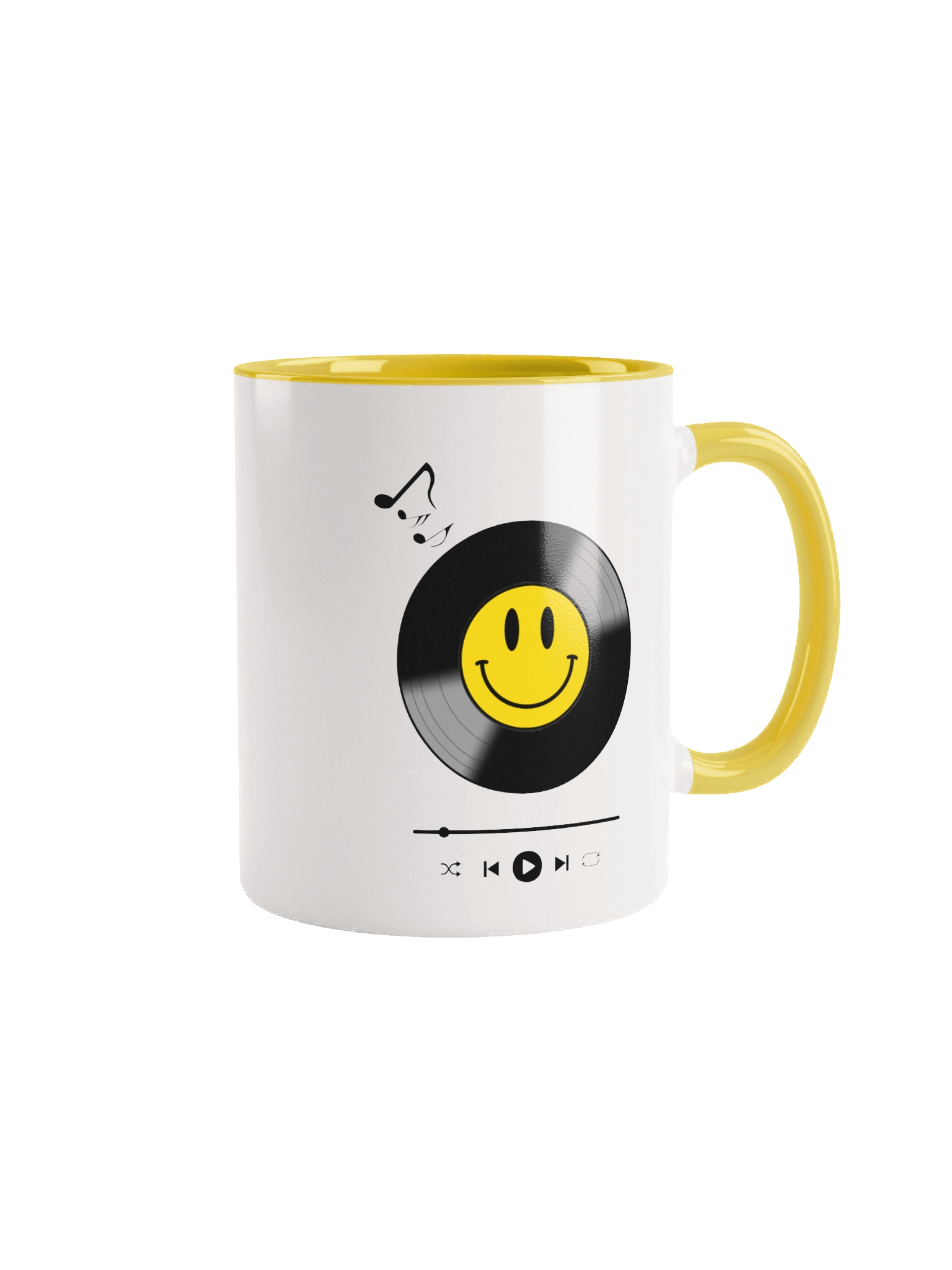Smiley Face Ceramic Music Mug product image (1)