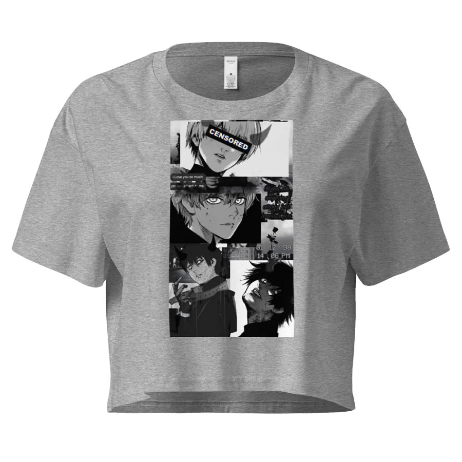 Moody Manga Expressions Women's Crop Top product image (4)