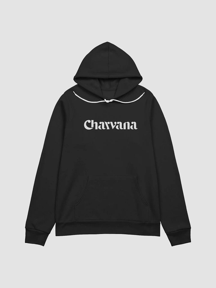 [Charvana] SOLID WHITE LOGO HOODIE product image (2)